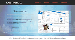 Desktop Screenshot of daneco.ch